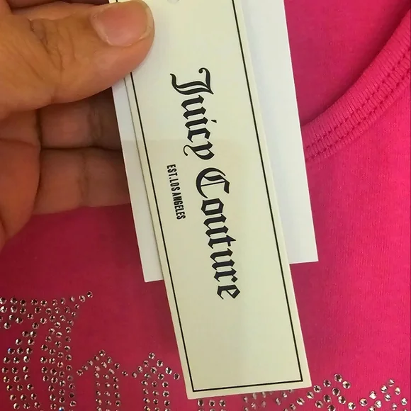 Juicy Couture bling top - Picture 2 of 3